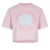 Жіноча футболка Ellesse Womens Classic Embroidered Crop Top Light Pink