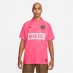 Мужская футболка с коротким рукавом Nike Ss Footb Shrt Sn99 Pink/White/Blck