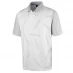 Island Green Golf Abstract Print Polo Shirt Mens White