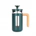 La Cafetiere 3 Cup Pisa Stainless Steel Green
