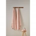 Homelife Pack of 2 Bath Sheets Blush Pink