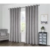 Home Curtains Otto Thermal Interlined Eyelet Curtains Pale Grey
