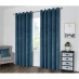 Home Curtains Otto Thermal Interlined Eyelet Curtains Dark Teal