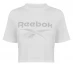 Жіноча футболка Reebok Ri Crop Tee Ld99 White/Msilve