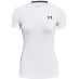 Жіноча футболка Under Armour HG Authentics Comp SS White/Black