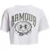 Жіноча футболка Under Armour Collegiat SS Crop Ld99 White