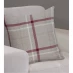 Home Curtains Hudson Check Filled Cushion Red