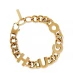Hugo Curb Chain Bracelet Gold 710
