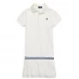 Polo Ralph Lauren Polo Dress Junior Dckwsh White