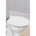 Homelife Homelife Tongue and Groove Toilet Seat White