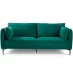 Homelife Neptune 3 Seater Sofa Green