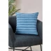 Studio Tufted Stripe Cushion Blue