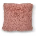 Homelife Fluffy Long Piled Cushion Blush