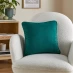 Homelife Velour Cushion Green