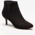 Be You Ultimate Comfort Kitten Heel Ankle Boots Black