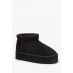 Be You Low Ankle Flatform Boot Black