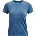 Жіноча футболка Under Armour Seamless Tee Ld99 Blue