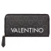 Женский кошелек Valentino Bags Valentino Logo Large Zip Around Purse Nero/Multi 395