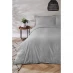 Homelife 100% Cotton Piped Edge Duvet Set Grey