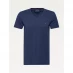Tommy Hilfiger Core Stretch V Neck Slim Fit T Shirt Navy Blazer 416