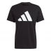Мужская футболка с коротким рукавом adidas Train Essentials Feelready Logo Training T-Shirt Mens Black/White