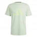 Мужская футболка с коротким рукавом adidas Train Essentials Feelready Logo Training T-Shirt Mens Green Spark