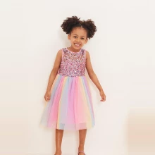 Детское платье Be You Younger Girls Sequin Tulle Party Dress
