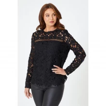 Женская блузка Be You You Long sleeve Lace Top