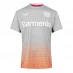 Мужская футболка с коротким рукавом Castore Bayer Leverkusen Poly Training Tee Red/Grey