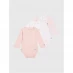 Tommy Hilfiger BABY BODY 3 PACK GIFTBOX Pink TJS