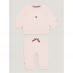 Tommy Hilfiger BABY TH LOGO SET Whimsy Pink