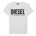 DIESEL Diesel S Living Tee Jn34 White