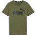 Puma CAMO Logo Tee B Dark Moss