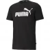 Puma 2 Col Logo Tee Black