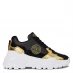 Жіночі кросівки VERSACE JEANS COUTURE Emblem Sneakers Blk/Gold EG89