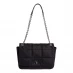 Женская сумка Calvin Klein RE-LOCK QUILT SHOULDER BAG NYL Black BAX