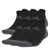 adidas AEROREADY Low-Cut 6 Pair Socks Juniors Black/Grey