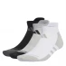 adidas AEROREADY Low-Cut 6 Pair Socks Juniors Gry/White/Black
