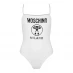 MOSCHINO One Piece Swimsuit White 0001