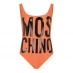 MOSCHINO Bold Logo Swimsuit Orange 35