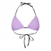 Hugo Hugo Boss Pure Triangle Bikini Top Womens Purple 520