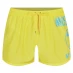 MOSCHINO Question Mark Swim Shorts Yellow 0021