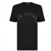 THE UPSIDE Logo T Shirt Black