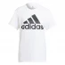 adidas Essentials Logo T-shirt Womens White/Black