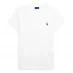 Polo Ralph Lauren Cotton Short Sleeve V Neck T Shirt White