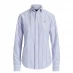 Polo Ralph Lauren Charlotte Stripe Oxford Shirt Harbor/White