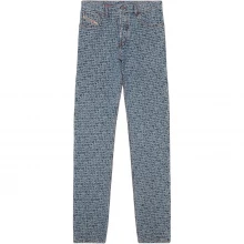Мужские джинсы DIESEL 1995 Logo Print Jeans