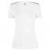 MOSCHINO Taping T Shirt White 001