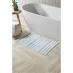 Homelife Stripe Bathmat Sage