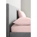 Homelife Soft Touch Fitted Sheet Blush Pink